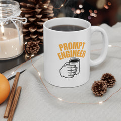 "Prompt Engineer" Mug — Funny Coffee Cup for AI Developers