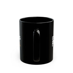 "Explaining PTO for the Fifth Time this Month." – Black Ceramic Mug | Funny HR Gift