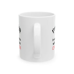 "I'm in HR. I Manage Adults Who Act Like Children." – White Ceramic Mug | Funny HR Gift