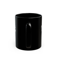 "I'm in HR. I'm Not Ignoring Red Flags. I'm Just Out of Budget." – Black Ceramic Mug | Funny HR Gift