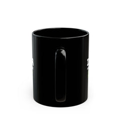 "I'm in HR. My Hobbies Include Overexplaining PTO Rules." – Black Ceramic Mug | Funny HR Gift