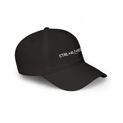 Baseball Cap — "CTRL + ALT + RECRUIT" Minimal Tech Recruiter Hat