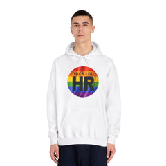 Pride-Themed Unisex Hooded Sweatshirt - Hacking HR