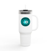 "Hydrated & Automated" 40oz Insulated Travel Mug