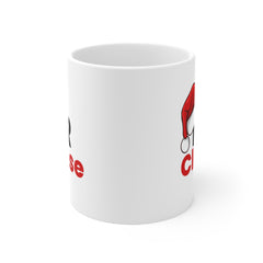 "HR Clause" Mug - Funny Holiday Santa Hat Coffee Cup for HR Professionals