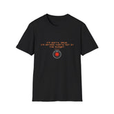 AI HAL 9000 Parody T-Shirt – “I’m Sorry, Dave, I’m Afraid That’s Not in the Budget”
