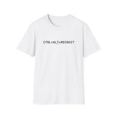 "CTRL + ALT + RECRUIT" T-Shirt — Funny Recruiter / HR Tech Tee
