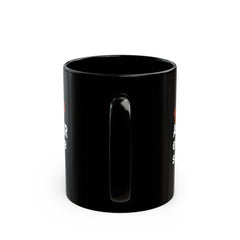 "Let me Run ANOTHER Employee Survey." – Black Ceramic Mug | Funny HR Gift
