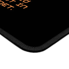 Gaming Mouse Pad — 'I'm Sorry, Dave… I'm Afraid That's Not in the Budget' Retro AI Design