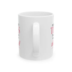 "People Forget Titles. They Remember How You Made Them Feel." – White Ceramic Mug | Inspirational HR Gift