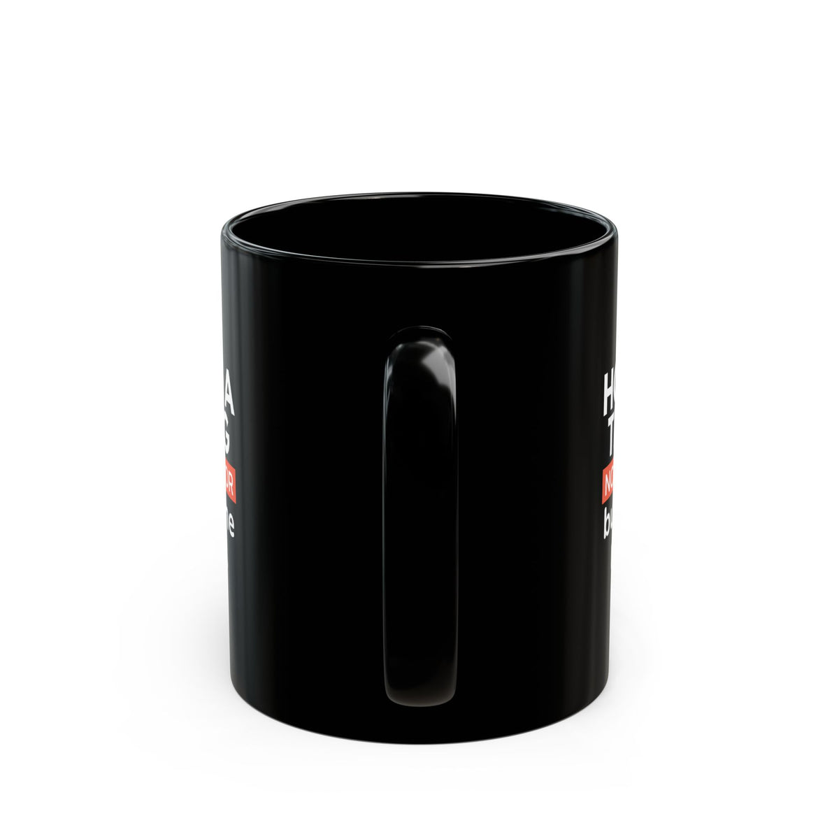 "Hosting a Training No One Asked for, but Everyone Needed." – Black Ceramic Mug | Funny HR Gift