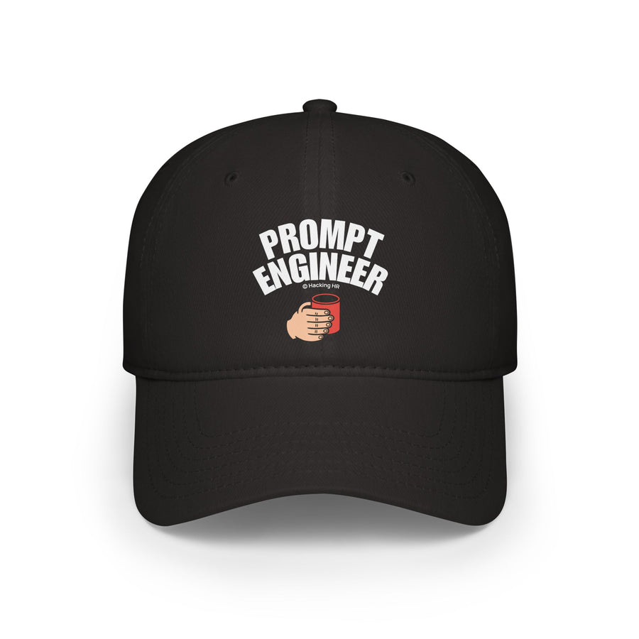 "Prompt Engineer" Graphic Hat — Low Profile Baseball Cap