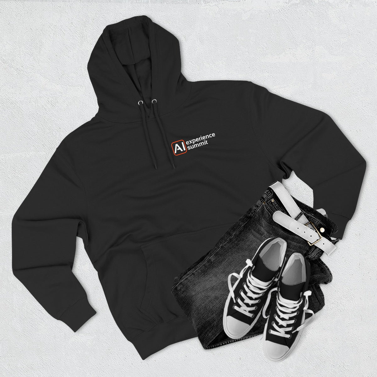 AI Experience Summit 2025 Collector's Hoodie - Three-Panel Fleece Conference Pullover