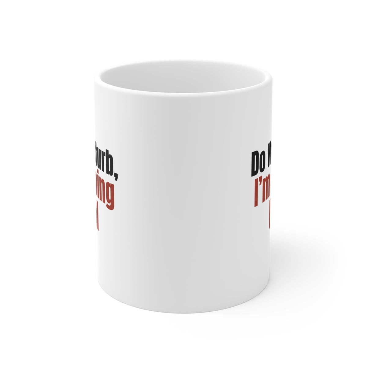 "Do Not Disturb, I’m Training My AI" Mug — Funny Programmer Coffee Cup, Tech Gift 11oz