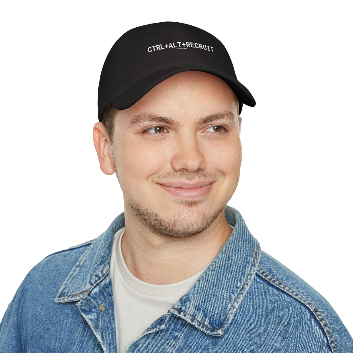 Baseball Cap — "CTRL + ALT + RECRUIT" Minimal Tech Recruiter Hat