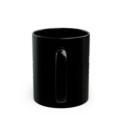 "I'm in HR. I Make it Look Easy, But it's Mostly Caffeine and Silence." – Black Ceramic Mug | Funny HR Gift