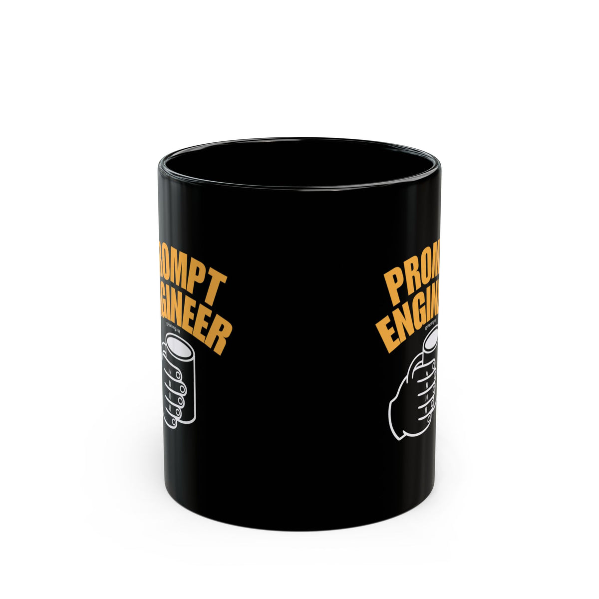 "Prompt Engineer" Coffee Mug — Black 11oz/15oz