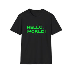 "Hello, World!" T-Shirt — Retro Pixel Tech Tee for Programmers & Coders