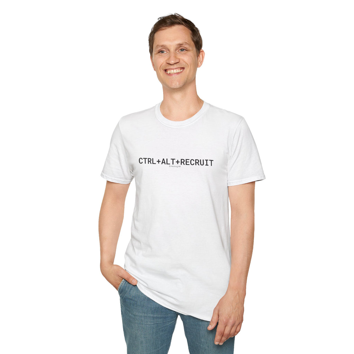 "CTRL + ALT + RECRUIT" T-Shirt — Funny Recruiter / HR Tech Tee