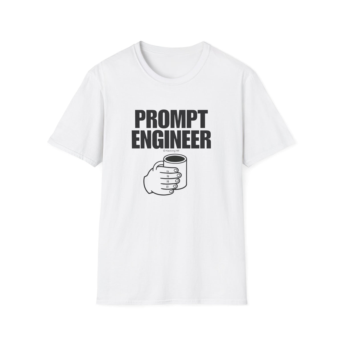 "Prompt Engineer" Six-Finger Tee - Basic T-Shirt