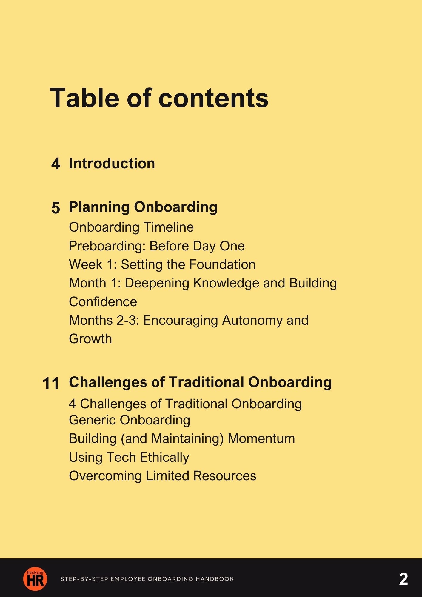 Step-by-Step Employee Onboarding Handbook