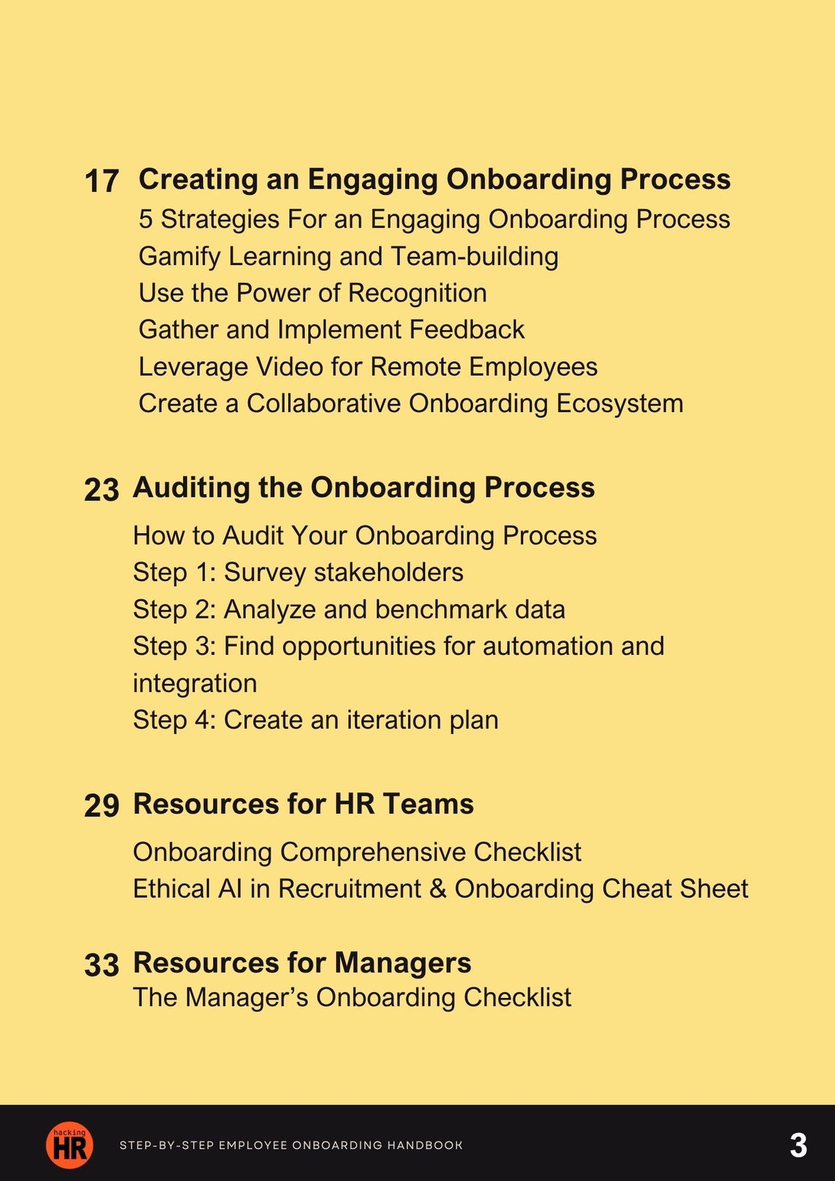 Step-by-Step Employee Onboarding Handbook