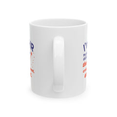 "I'm in HR. My Job Description Didn't Mention Therapy, Crisis Management, Or Magic." – White Ceramic Mug | Funny HR Gift