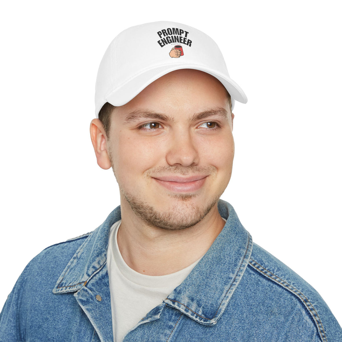 "Prompt Engineer" Graphic Hat — Low Profile Baseball Cap