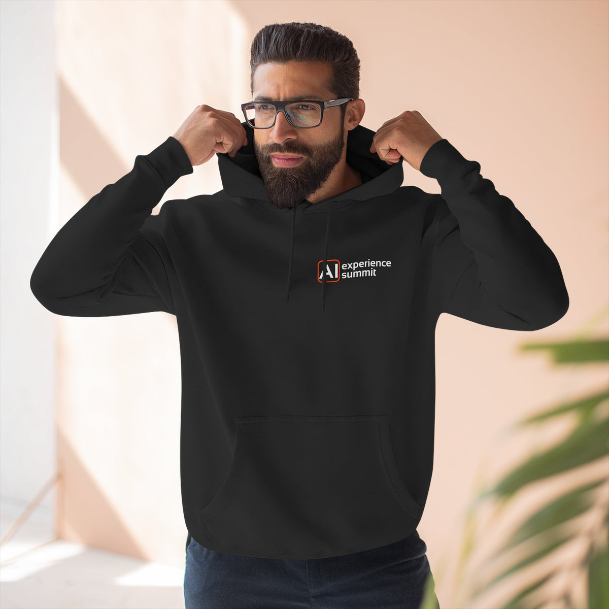 AI Experience Summit 2025 Collector's Hoodie - Three-Panel Fleece Conference Pullover