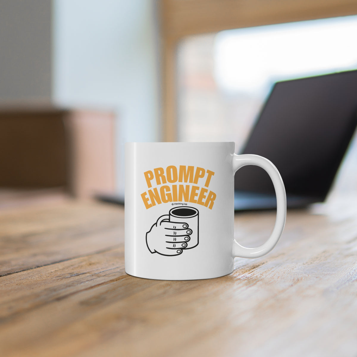 "Prompt Engineer" Mug — Funny Coffee Cup for AI Developers