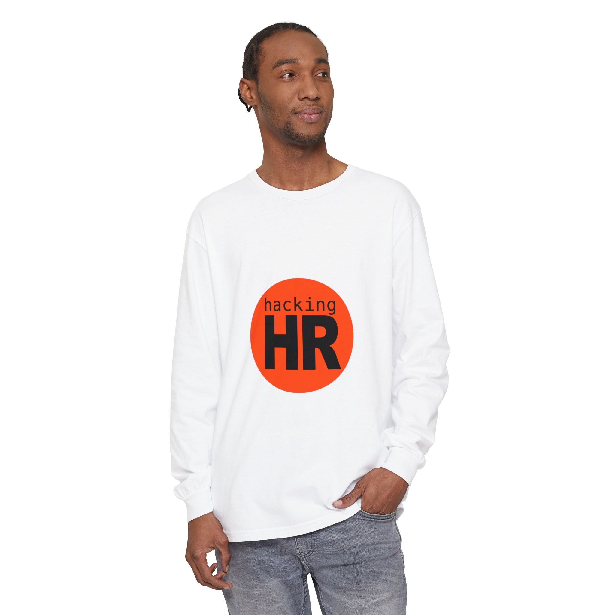 Unisex Garment-dyed Long Sleeve T-Shirt