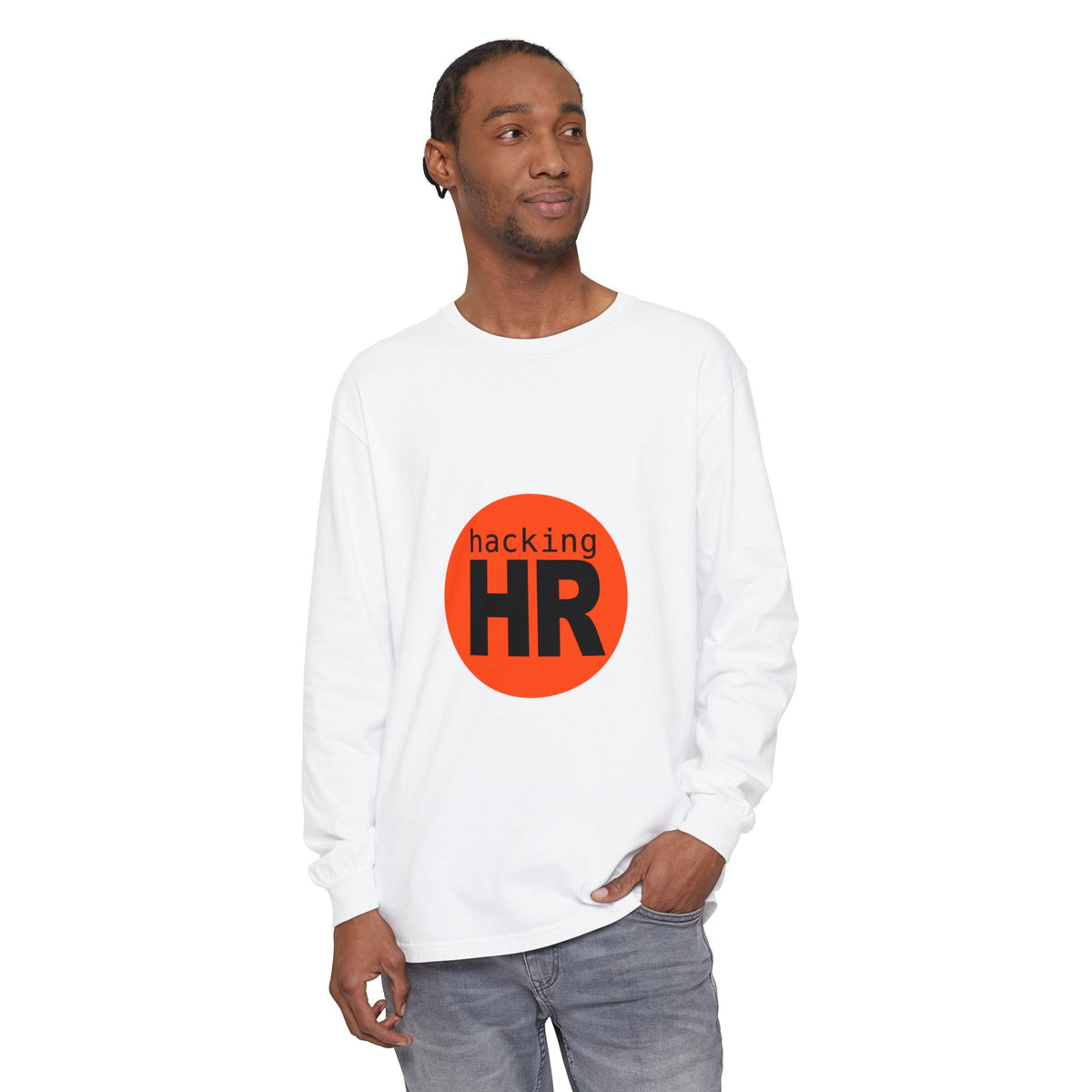 Unisex Garment-dyed Long Sleeve T-Shirt