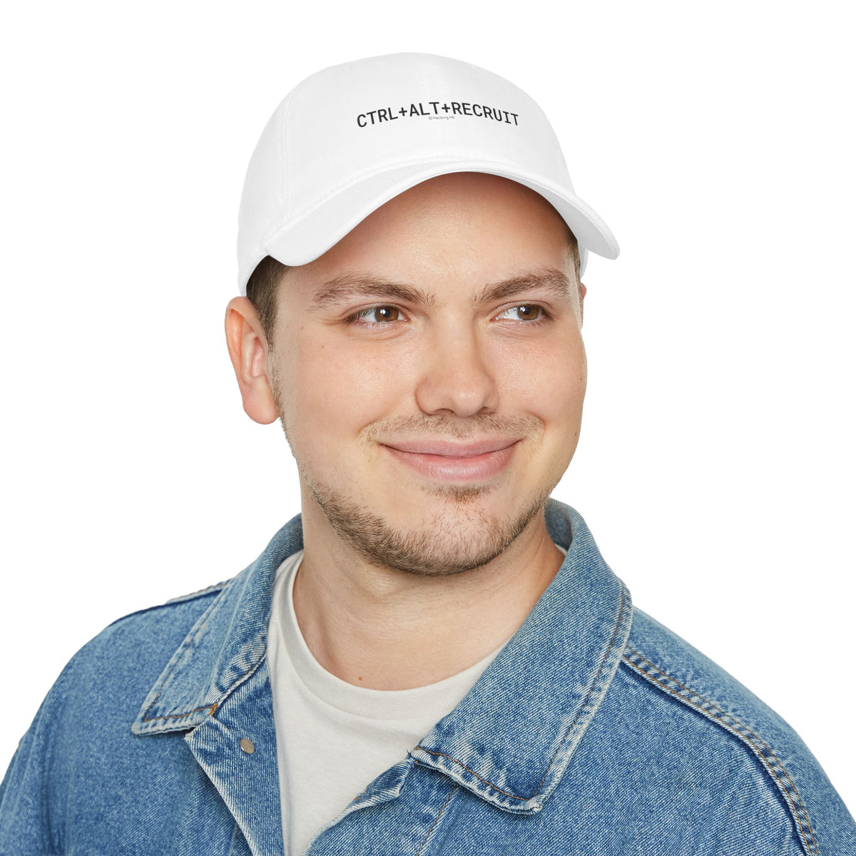 Baseball Cap — "CTRL + ALT + RECRUIT" Minimal Tech Recruiter Hat
