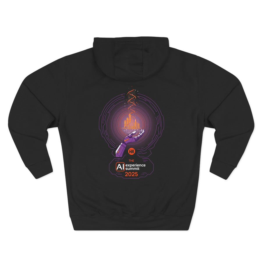 AI Experience Summit 2025 Collector's Hoodie - Three-Panel Fleece Conference Pullover
