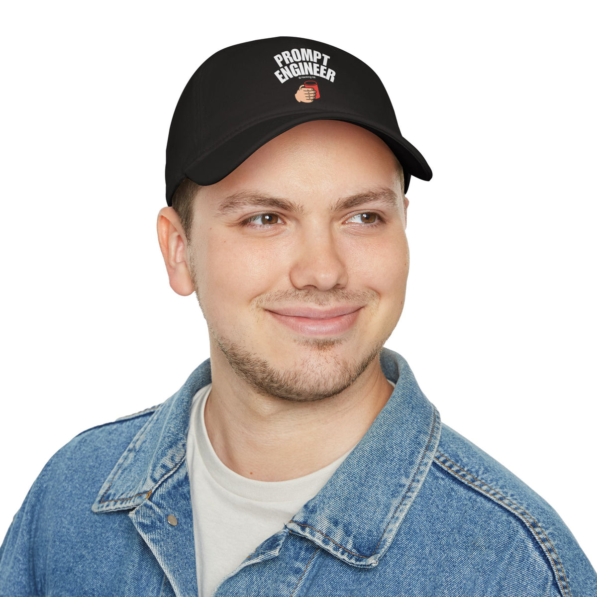 "Prompt Engineer" Graphic Hat — Low Profile Baseball Cap