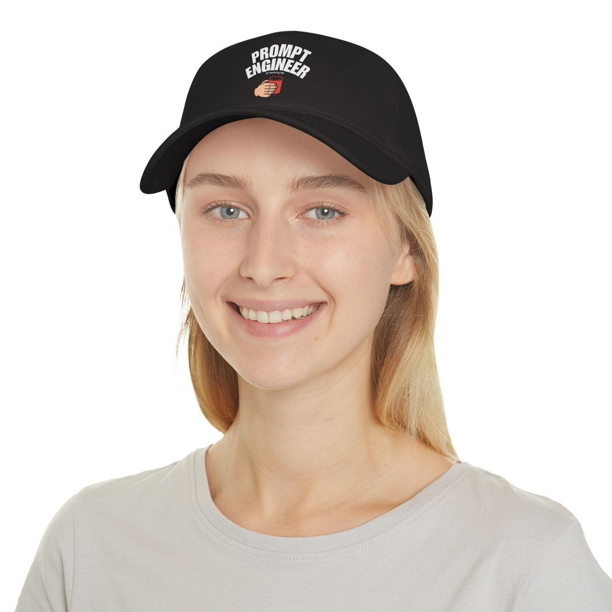 "Prompt Engineer" Graphic Hat — Low Profile Baseball Cap