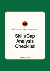 Skills Gap Analysis Checklist – Step-by-Step Tool to Identify and Close Workforce Skill Gaps